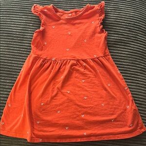 Orange Kids Dress